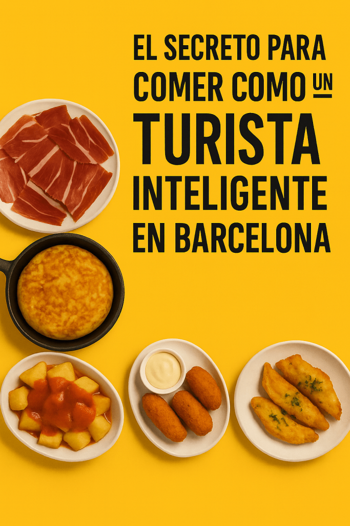 El secreto para comer como un turista inteligente en Barcelona: tapas al 50%