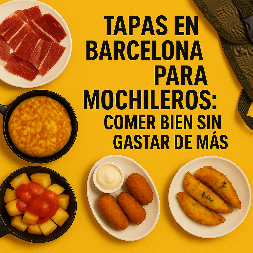Tapas en Barcelona para mochileros: comer bien sin gastar de más