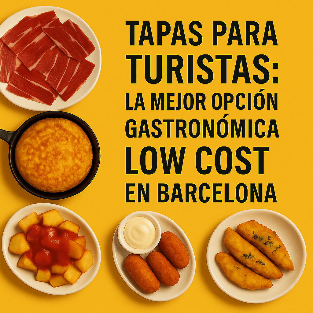 Tapas para turistas: la mejor opción gastronómica low cost en Barcelona